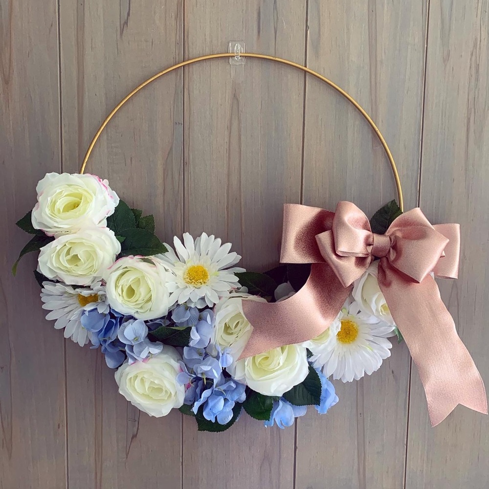 Spring Wreath Front Door Wreath